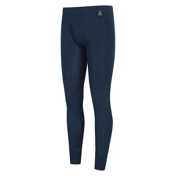 Mountain Warehouse Merino Ull Baslager Bottoms för Herr (2-pack) Navy XL