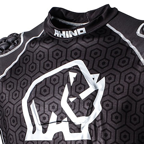 Rhino Pro Body Protection Top S Svart för barn/ungdomar Black S