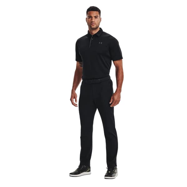 Under Armour Herr Tech Logo Pikétröja L Svart Black L