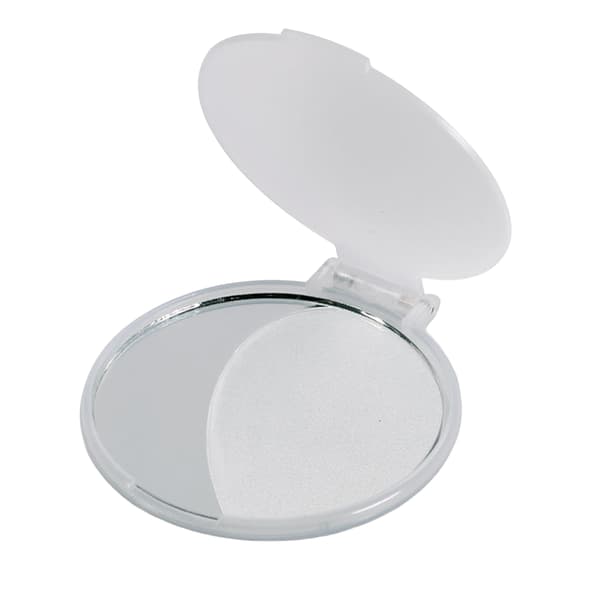 MidOcean Mirate Handspegel One Size Transparent Vit Transparent White One Size