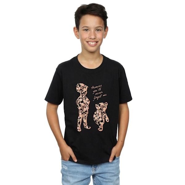 Disney Boys Winnie The Pooh Promise You´ll Never Forget T-shirt Black 9-11 Years