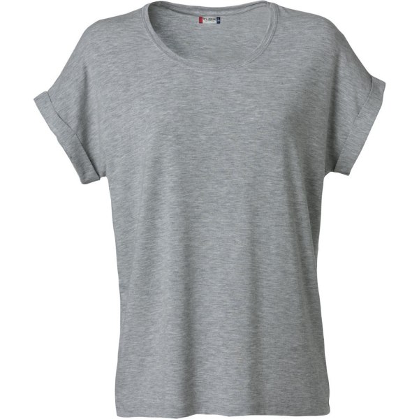 Clique Dam/Ladies Katy Loose Fit T-Shirt L Gråmelerad Grey Melange L