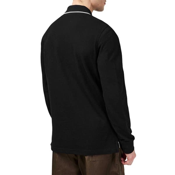 Belstaff Pikétröja i bomull för män S Svart Black S