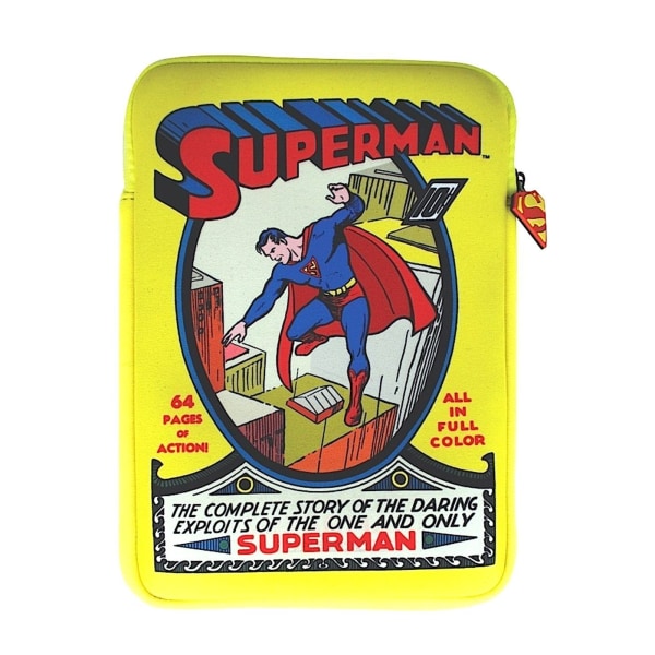 Superman Tablet Sleeve One Size Gult print Yellow Print One Size