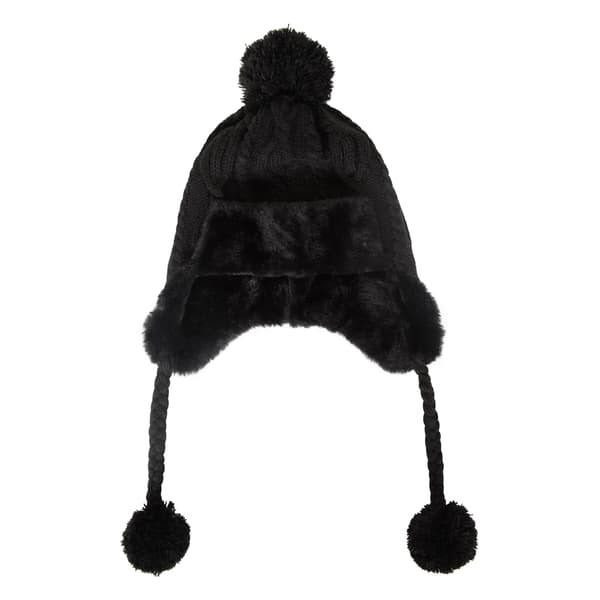 Mountain Warehouse Dam/Damer Sierra Stickad Termisk Bomber Black One Size