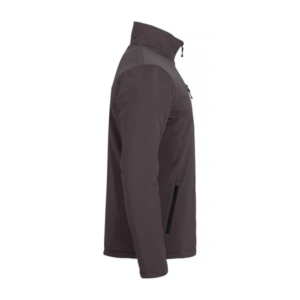 Clique Vadderad Soft Shell Jacka för Herr M Mörkgrå Dark Grey M