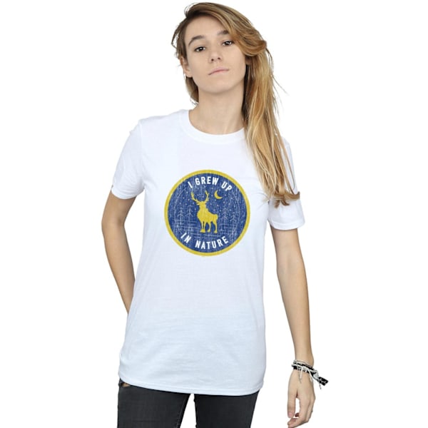 Disney Womens/Ladies Frozen 2 Sven I Grew Up In Nature Bomull B White XXL