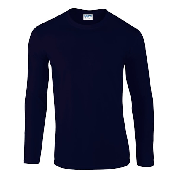 Gildan Soft Style långärmad T-shirt M Navy Navy M