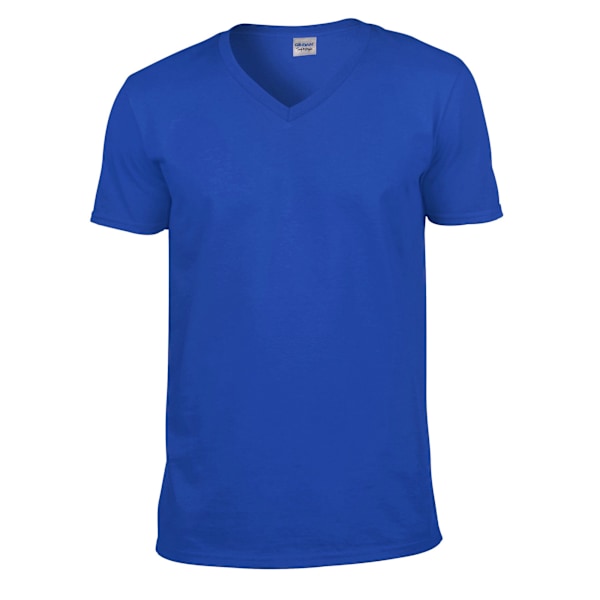 Gildan Unisex V-ringad T-shirt Softstyle för Vuxna M Royal Blå Royal Blue M