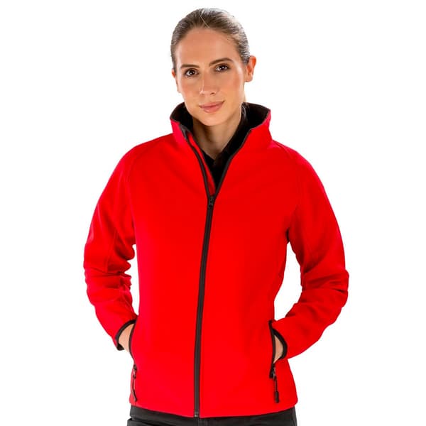Result Core Dam/Dam Soft Shell Jacka S Röd/Svart Red/Black S