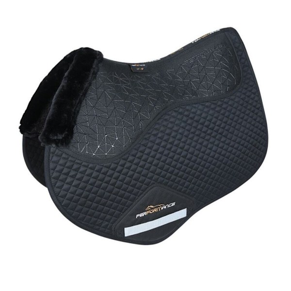 Performance Fusion Jump Hästschabrak 17in - 18in Svart Black 17in - 18in