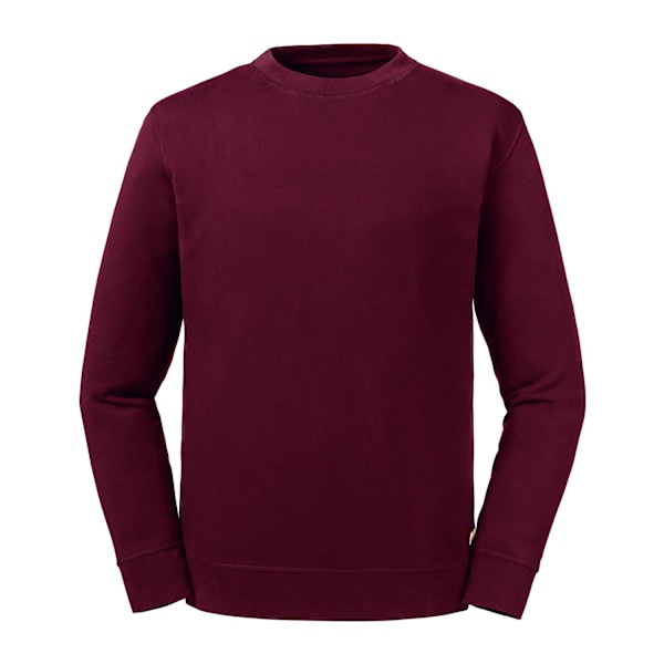 Russell Vuxen Unisex Ren Ekologisk Vändbar Sweatshirt XL Bur Burgundy XL