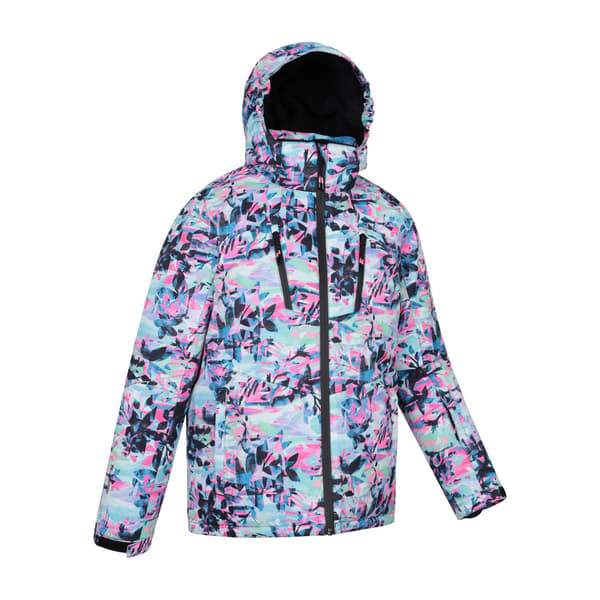 Mountain Warehouse Vattentät skidjacka för barn 5-6 år Pale Green 5-6 Years