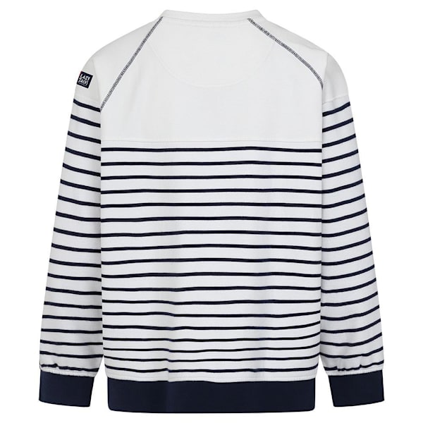 Lazy Jacks Dam/Dam Randig Sweatshirt M Vit White M