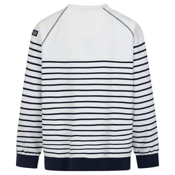 Lazy Jacks Dam/Dam Randig Sweatshirt S Vit White S