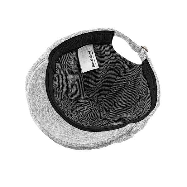 Beechfield Unisex Vuxen Ivy Platt Kepsen En Storlek Ljusgrå Light Grey One Size