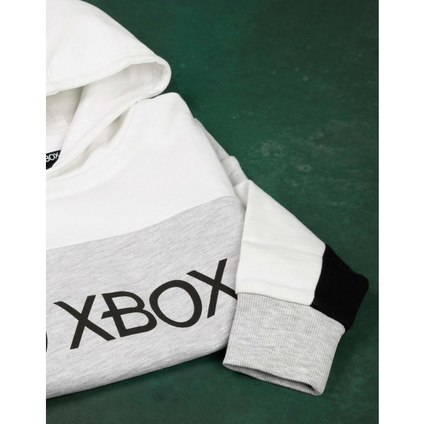 Xbox Boys Hoodie 14-15 år Grå/Vit Grey/White 14-15 Years