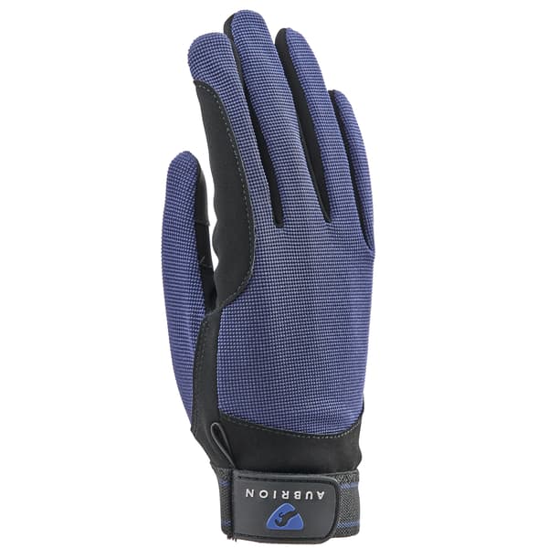 Aubrion Barn/Barn Mesh Ridhandskar L Marin Navy L