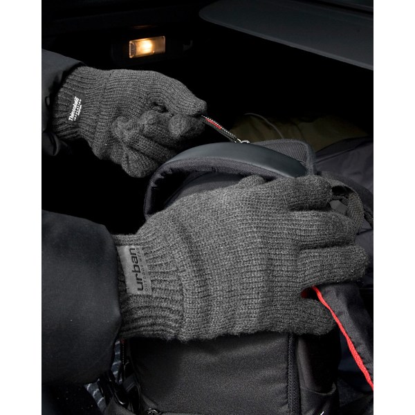 Result Unisex Thinsulate-fodrade termiska handskar (40g 3M) S-M Char Charcoal S-M