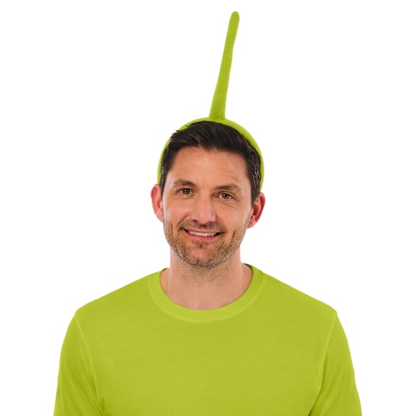 Teletubbies Deluxe Plysch Dipsy Huvudband One Size Grön Green One Size