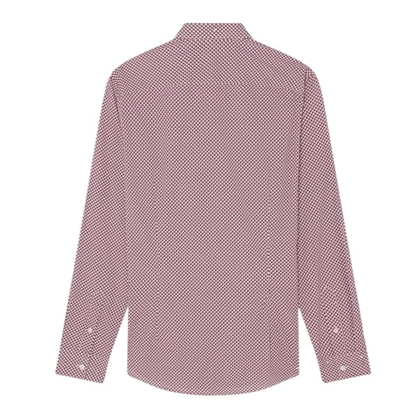 Ted Baker Herrskjorta med geometriskt mönster S Vit White S