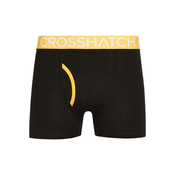 Crosshatch Morkam boxer för män (förpackning med 2) L Gul Yellow L