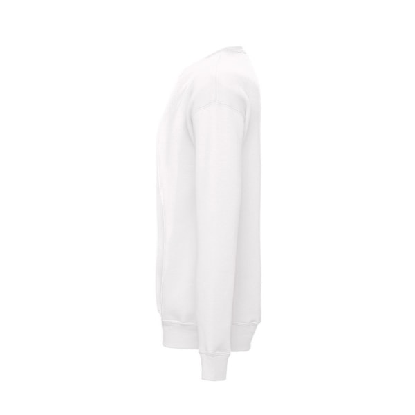 Bella + Canvas Unisex Vuxen Fleece Drop Shoulder Sweatshirt L W White L