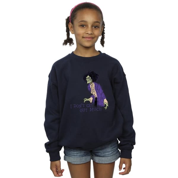 Disney Flickor Hocus Pocus Don´t Get Out Much Tröja 7-8 År Navy Blue 7-8 Years