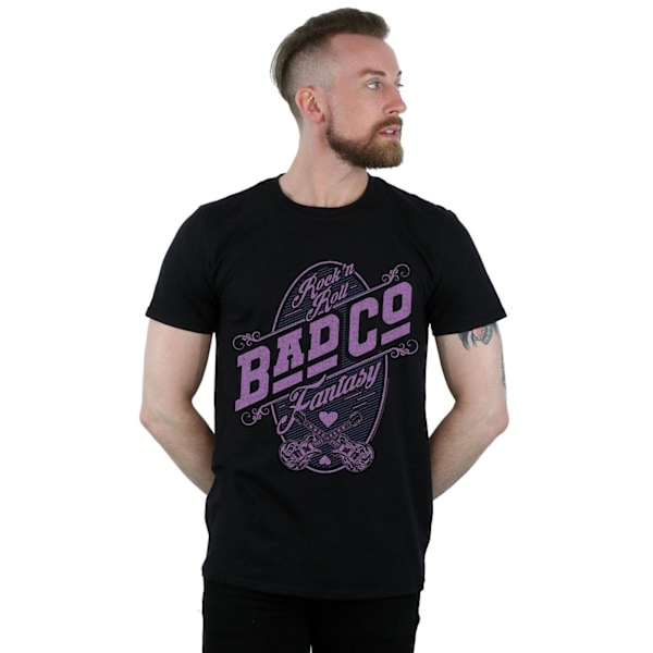 Bad Company Herr Rock N Roll Fantasy T-shirt 4XL Svart Black 4XL