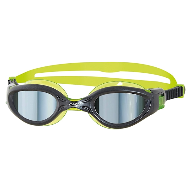 Zoggs Phantom Elite simglasögon för barn, en storlek, svart/lime Black/Lime One Size