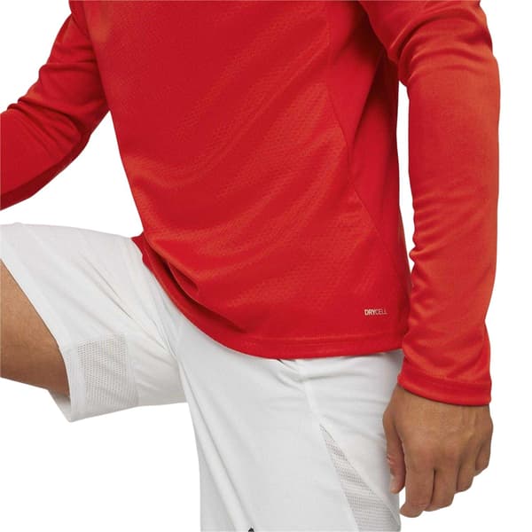 Puma Herr TeamFinal Quarter Zip Träningsfleecetopp S Röd Red S