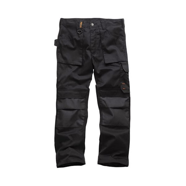 Scruffs Herr Arbetsbyxor 32L Svart Black 32L