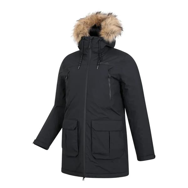 Mountain Warehouse Traverse Hybrid Vattentät Jacka för Herr M Svart Black M