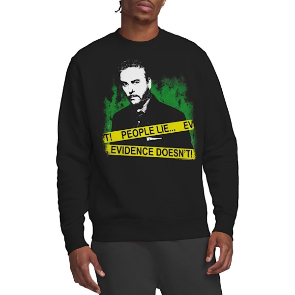CSI Unisex Vuxen People Lie Sweatshirt M Svart Black M