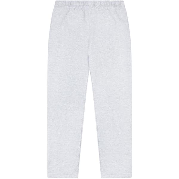 Casual Classics Unisex Vuxen Core Kammad Bomull Joggingbyxor med Delad Fåll Ash Grey M