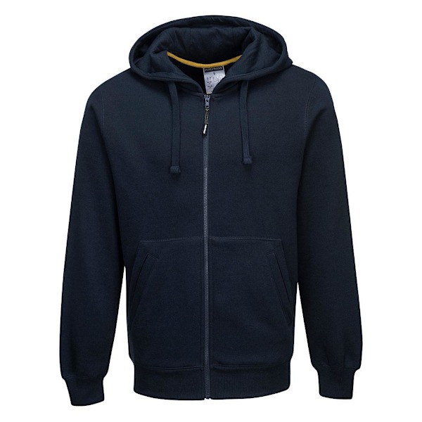 Portwest Herr Nickel Full Zip Hoodie M Marinblå Navy M