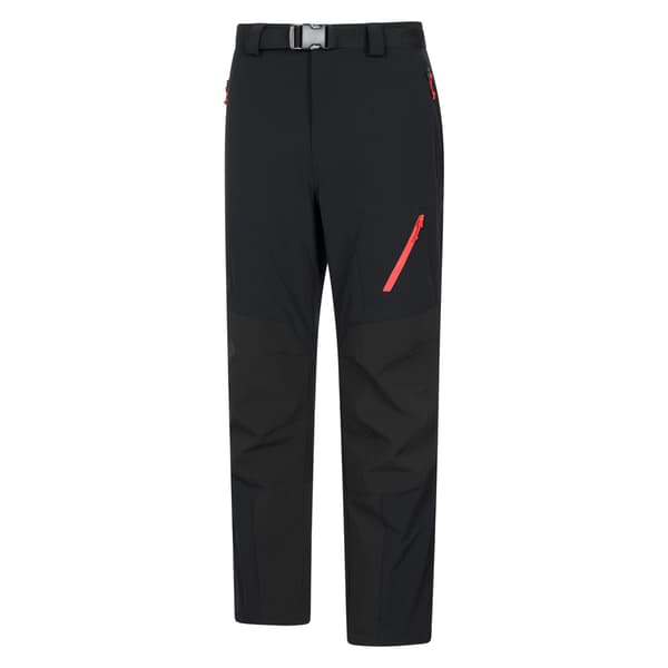 Mountain Warehouse Forest Fleecefodrade Tvåfärgade Vinterbyxor för Herr Black 34S