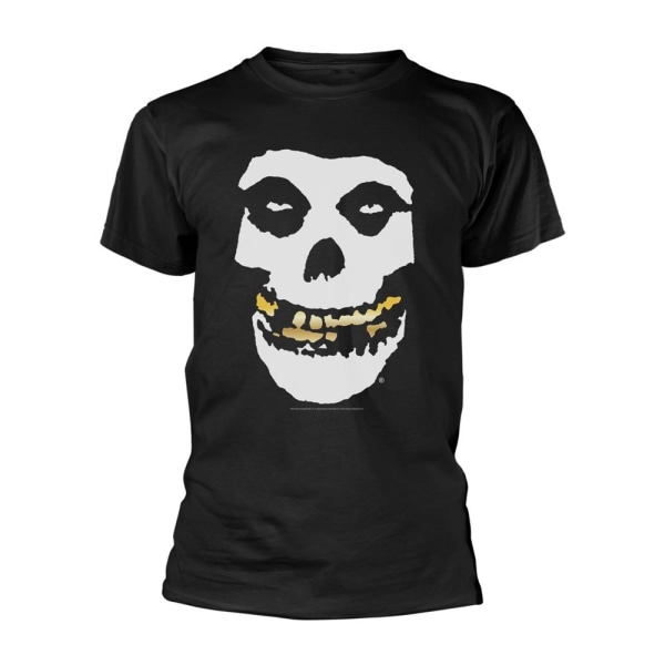 Misfits Unisex Vuxen Skull Teeth T-Shirt XXL Svart/Guld Black/Gold XXL
