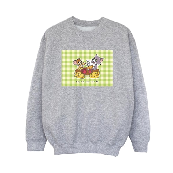 Tom And Jerry Boys Breakfast Buds Sweatshirt 3-4 år Sports G Sports Grey 3-4 Years