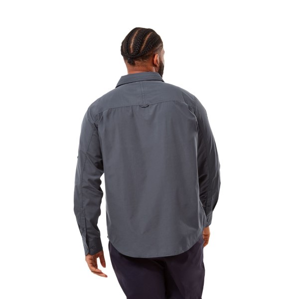 Craghoppers Herr Kiwi Långärmad Skjorta XL Ombre Blå Ombre Blue XL