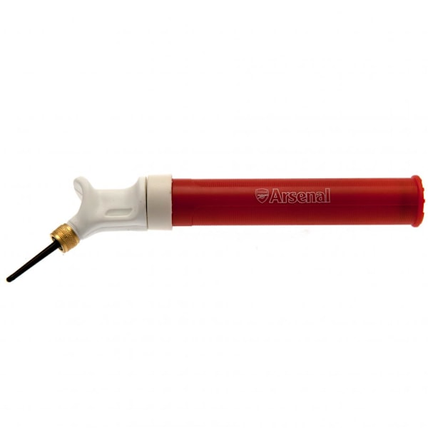 Arsenal FC Dual Action Fotbollspump En Storlek Röd Red One Size