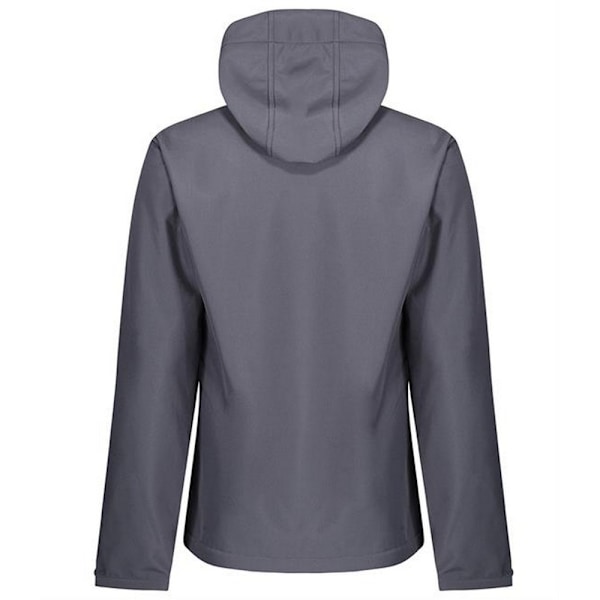 Regatta Herr Venturer Huvtröja Soft Shell Jacka XXL Seal Grey/Bl Seal Grey/Black XXL