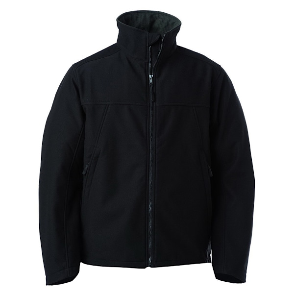 Russell Workwear Softshelljacka för män, andningsbar, vattentät membran Black XS