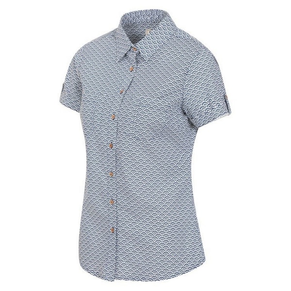 Mountain Warehouse Kokosskjorta för kvinnor/damer 10 UK Blue Blue 10 UK