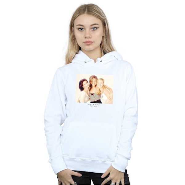 Friends Dam/Damer Flickor Foto Hoodie S Vit White S