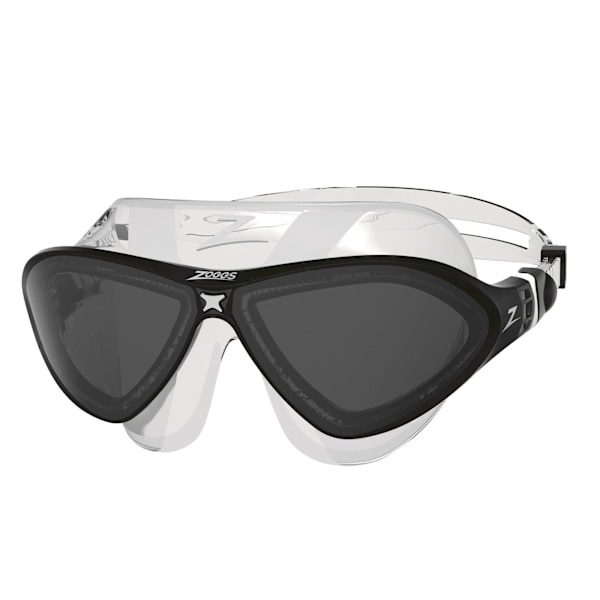 Zoggs Unisex Vuxen Mask SNR Horizon Flex Simglasögon En Storlek Black/Clear One Size