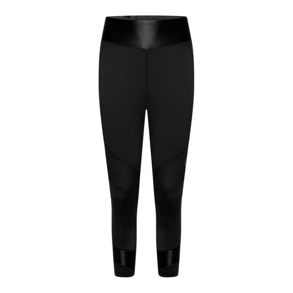 Dare 2B Dam Mesh Panel 3/4 Leggings 6 UK Svart Black 6 UK