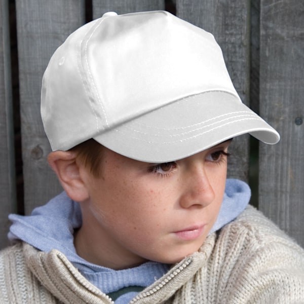 Result Unisex Barn/Barn Basebollkeps En Storlek Vit White One Size