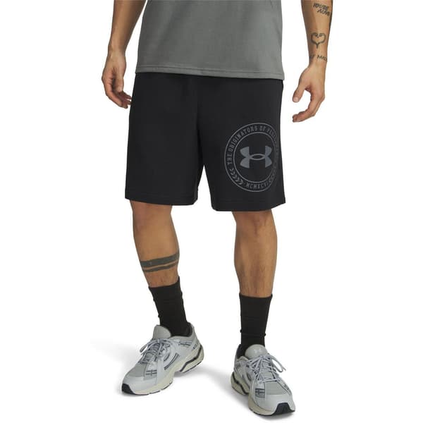Under Armour Herr Rival Graphic Shorts M Svart Black M