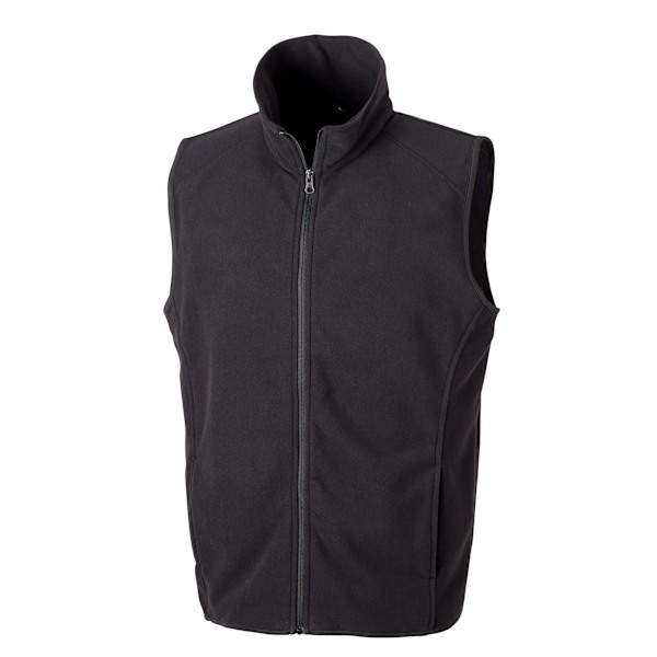 Result Core Unisex Vuxen Microfleece Gilet XS Svart Black XS